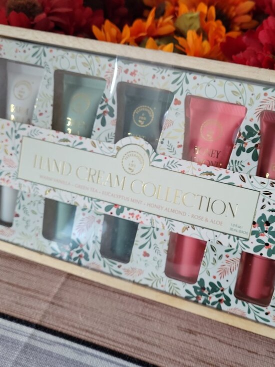 5pc Hand Cream Gift Set Travel Size Vanilla Green Tea Eucalyptus Honey Rose SG - Picture 5 of 5